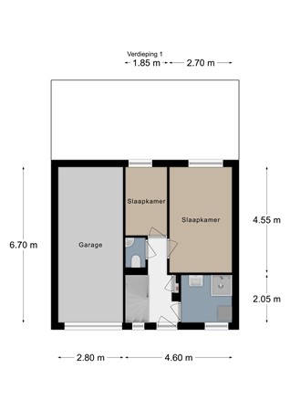 Floorplan - Prins Bernhardstraat 26, 6291 GX Vaals